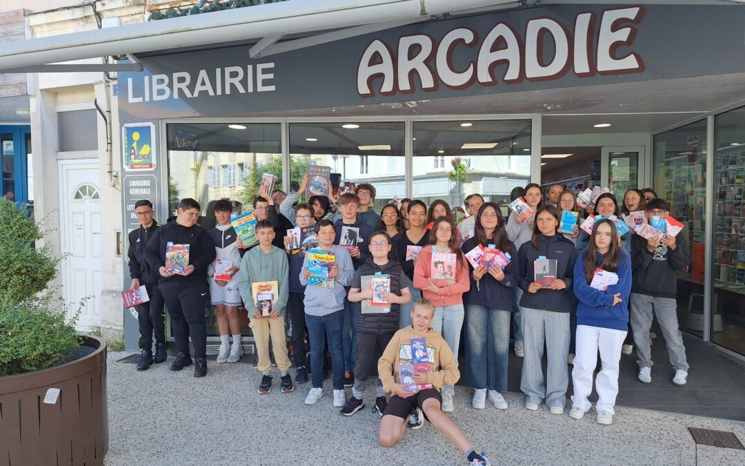 Jeunes en librairie